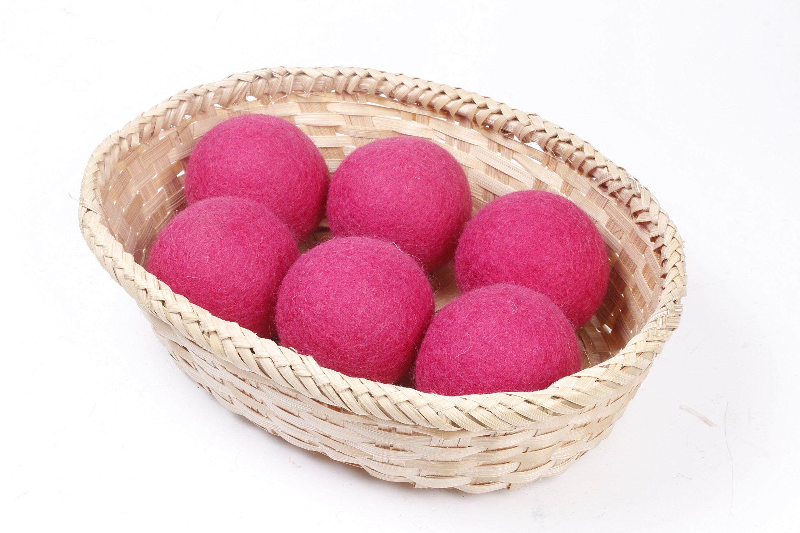 Little Lamb Wool Dryer Balls X Large No Fillers 6 Pack