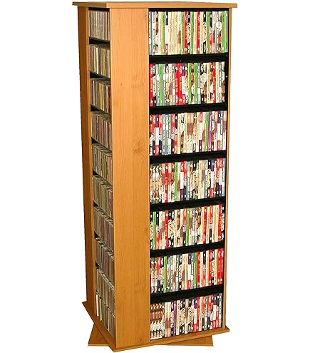 Amazon.com: Venture Horizon Revolving Media Tower 1600 Grande-Oak