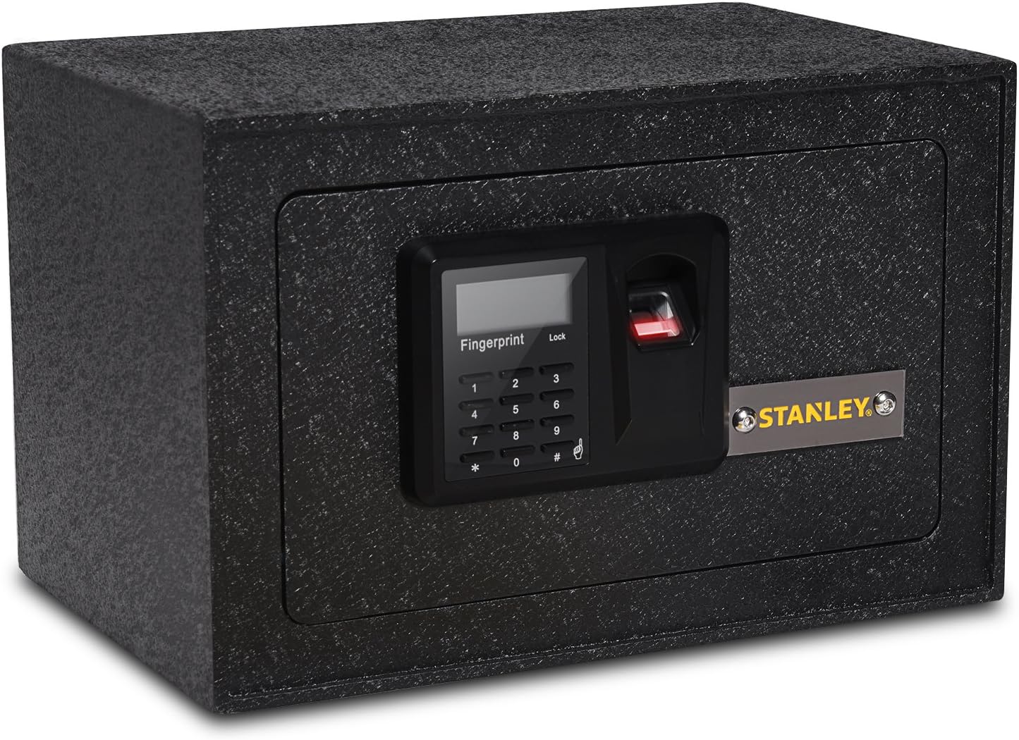 Stanley Solid Steel Biometric Personal Home Safe with Fast