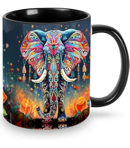 Meresysid Taza Mon Musics Laferte - Tazas De Té De Cerámica Para Chocolate, Agua, Leche, Vino, Tazas Novedosas, Regalos Para Amigos, Oficina, Hogar, 11 Onzas