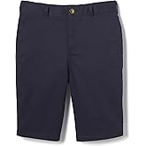 French Toast Men's Flat Front Stretch Twill Short