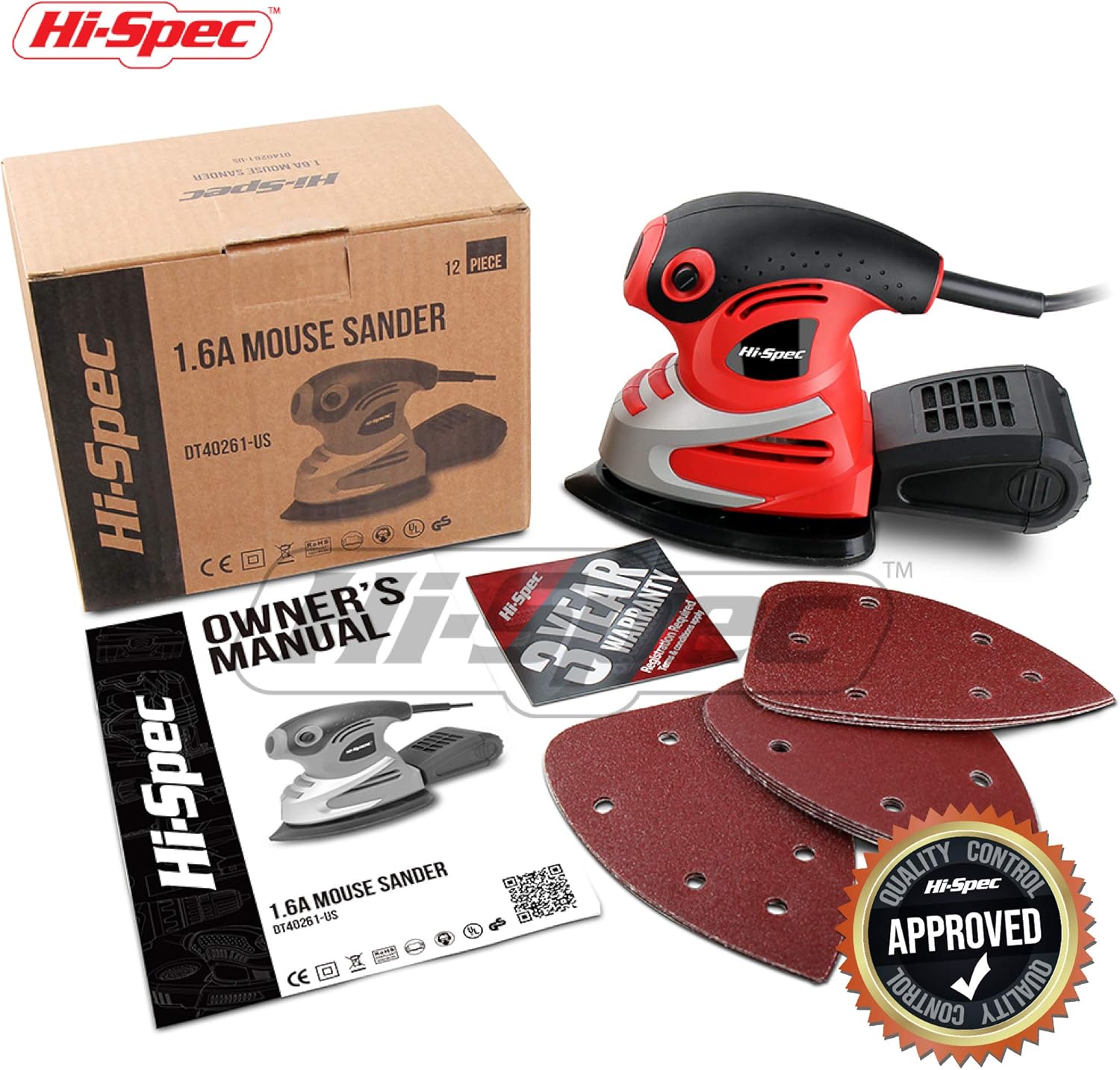 Hi-Spec DT40261-US Detail Sanders product image 7