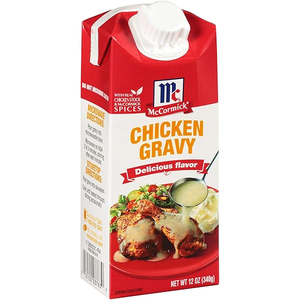 MCCORMICK CHICKEN GRAVY, 12 OZ