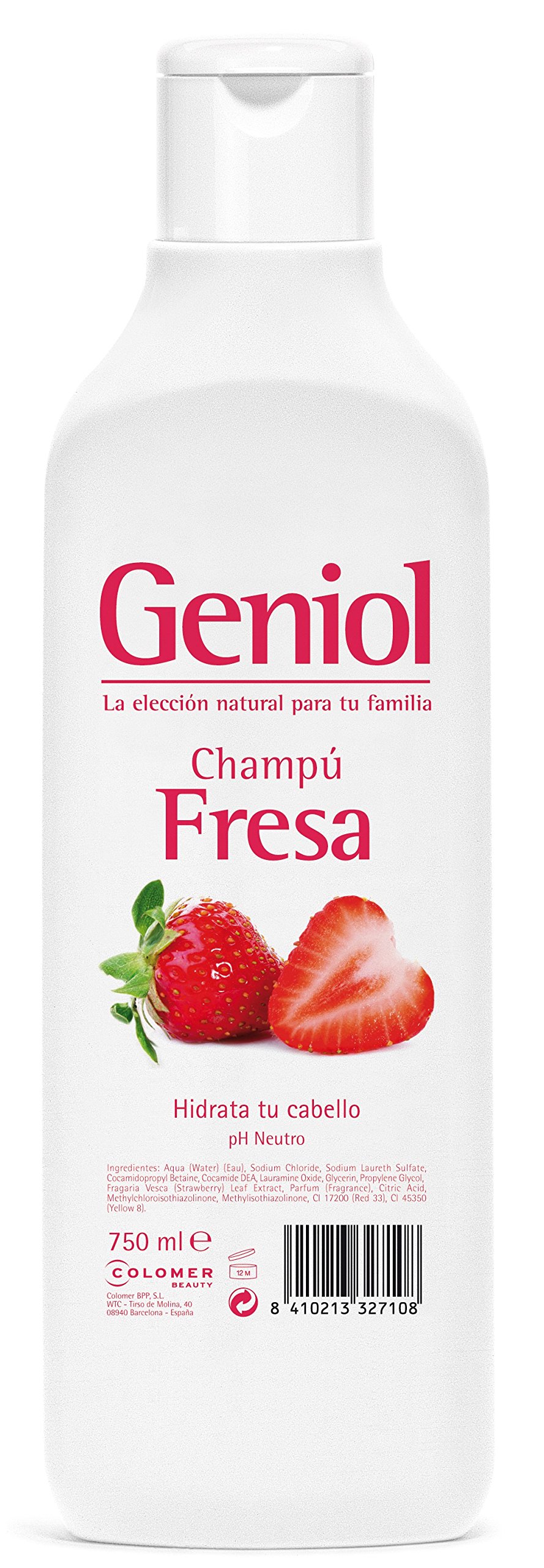 GENIOL FRESA SHAMPOO 750ML