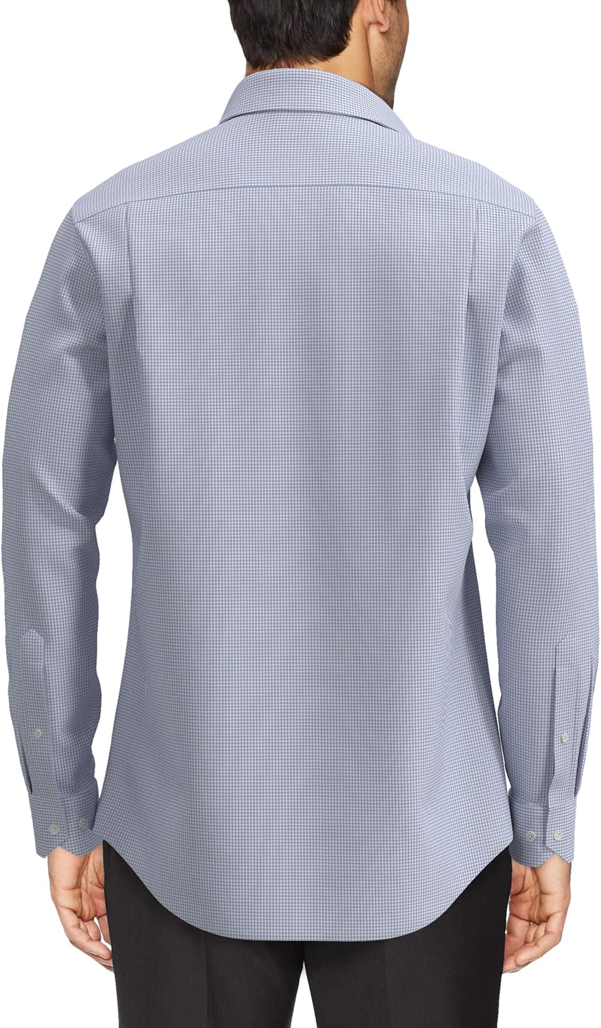  Brand - BUTTONED DOWN Men's Tailored Fit Gingham Dress Shirt, Supima Cotton Non-Iron: Clothing