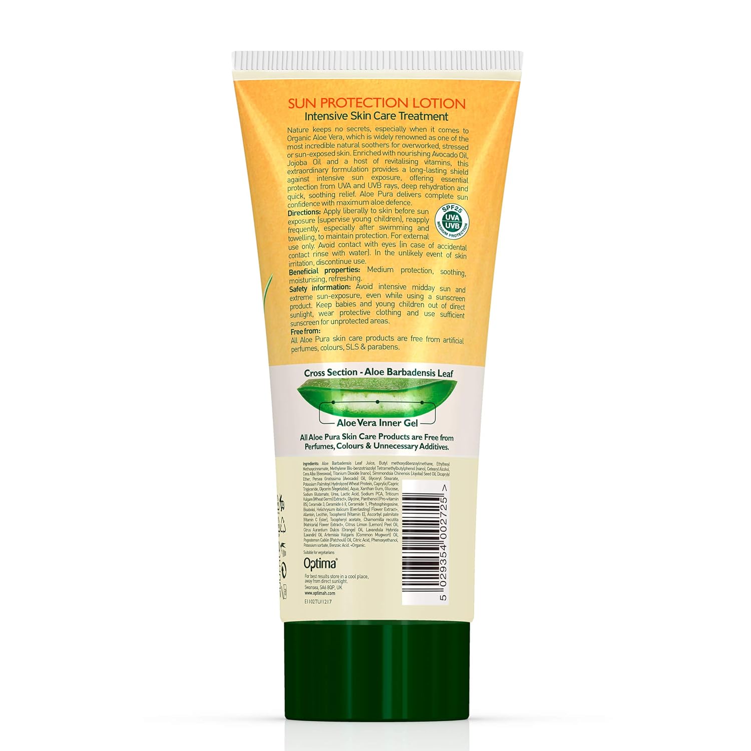 aloe vera sun lotion