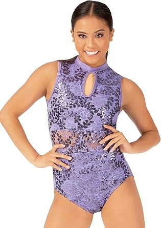sequin leotard