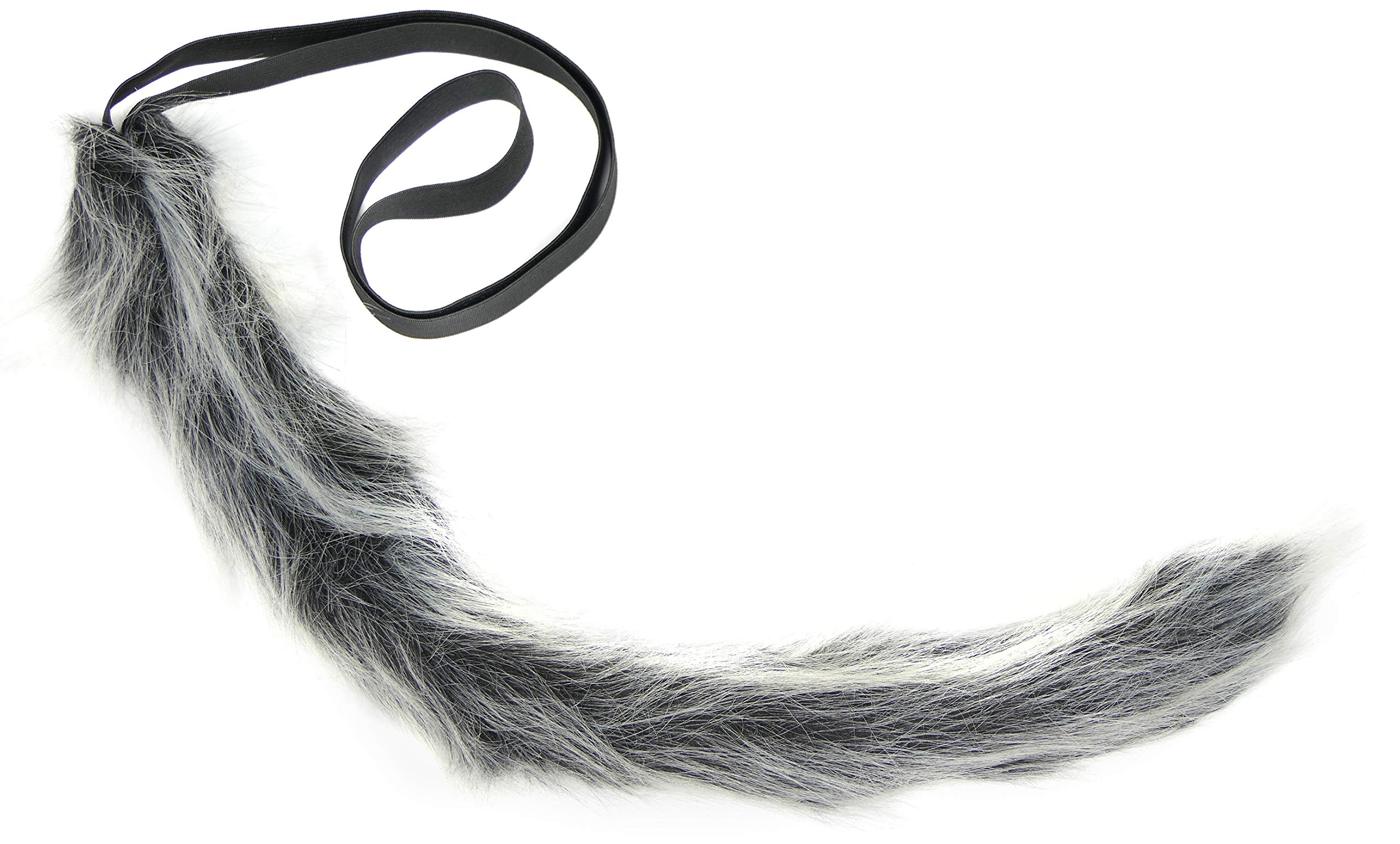 Balinco Wolf Tail | Werewolf Tail | Wolf Tail for Ladies & Gentlemen as Accessories for your Wolf Costume for Carnival
