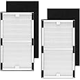 Replacement Filter C for Idylis IAF-H-100C, IAP-10-200, IAP-10-280, 2 Pack Type C True Hepa Filter & 2 Activated Carbon Pre-Filter)