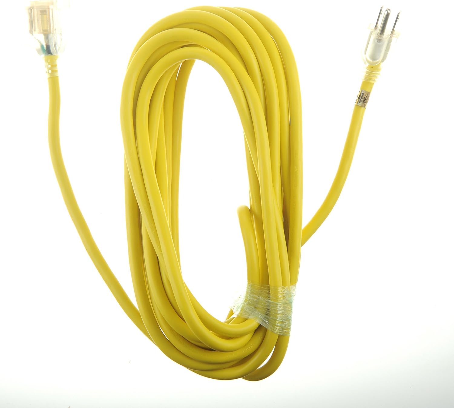 Safety Yellow Cord 14 Gauge by Unity Premium Lighted Plug Viasonic