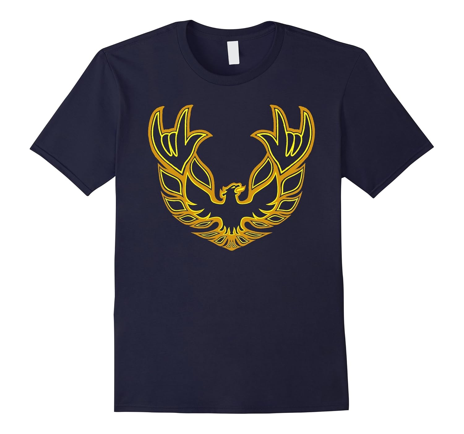 Rockin' Firebird T Shirt Muscle Car Trans Am Phoenix-Rose