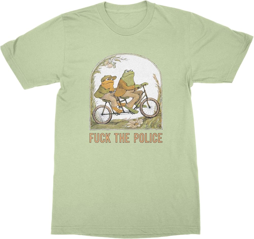 frog and toad police shirt