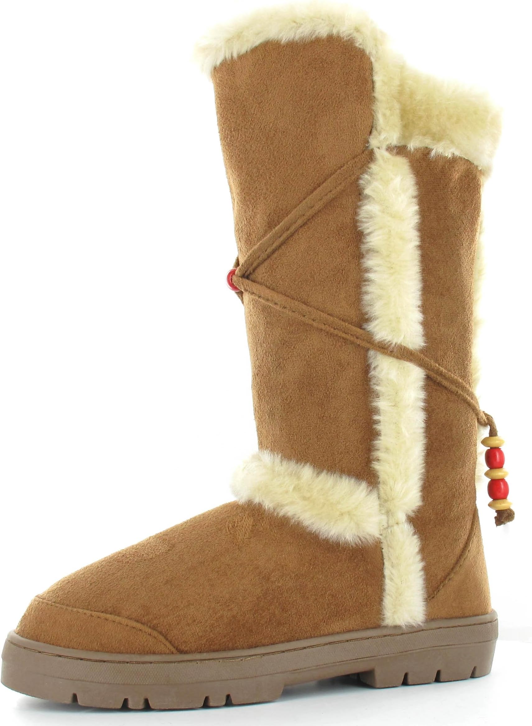 Ella Shoes "Tilly Faux Fur Warm Winter Boot UK Sizes 3-8