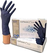 REFLEXX N350 Nitrile Gloves XS Accelerator-Free 100 Count view 7