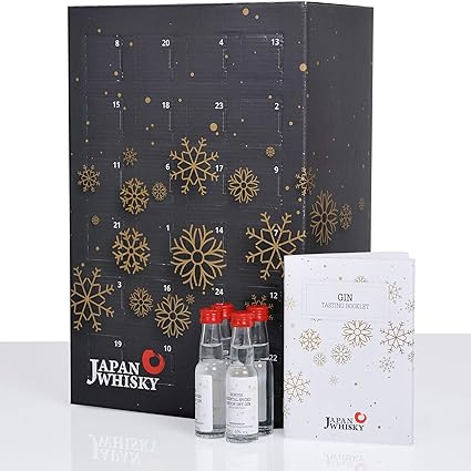 Gin Probierset (24 x 20ml) * Tasting Set mit Whiskey aus 7 Ländern *