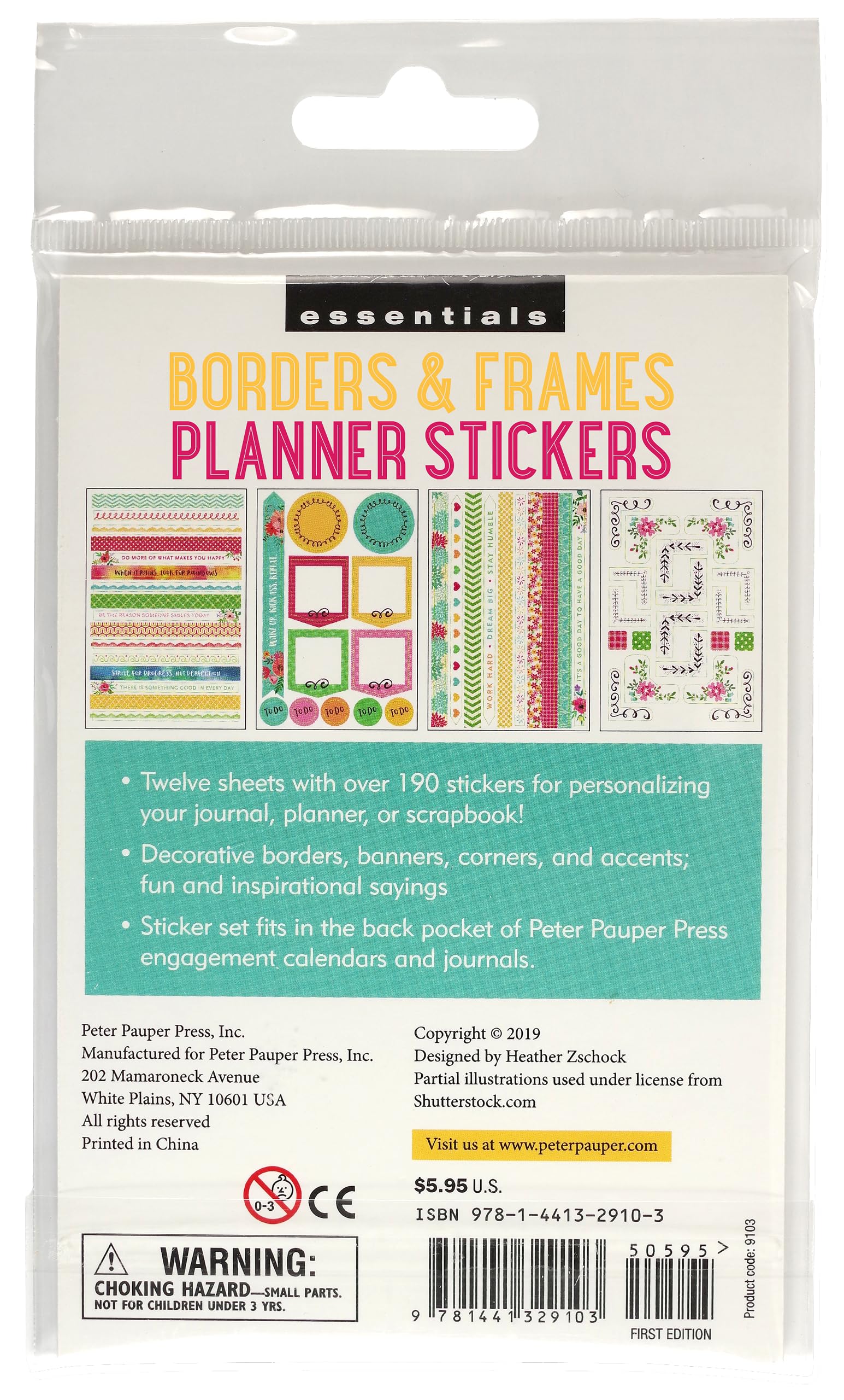 Planner Stickers Borders/Frames