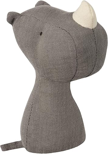 Amazon Com Maileg Noah S Friends Rhino Rattle Kitchen Dining