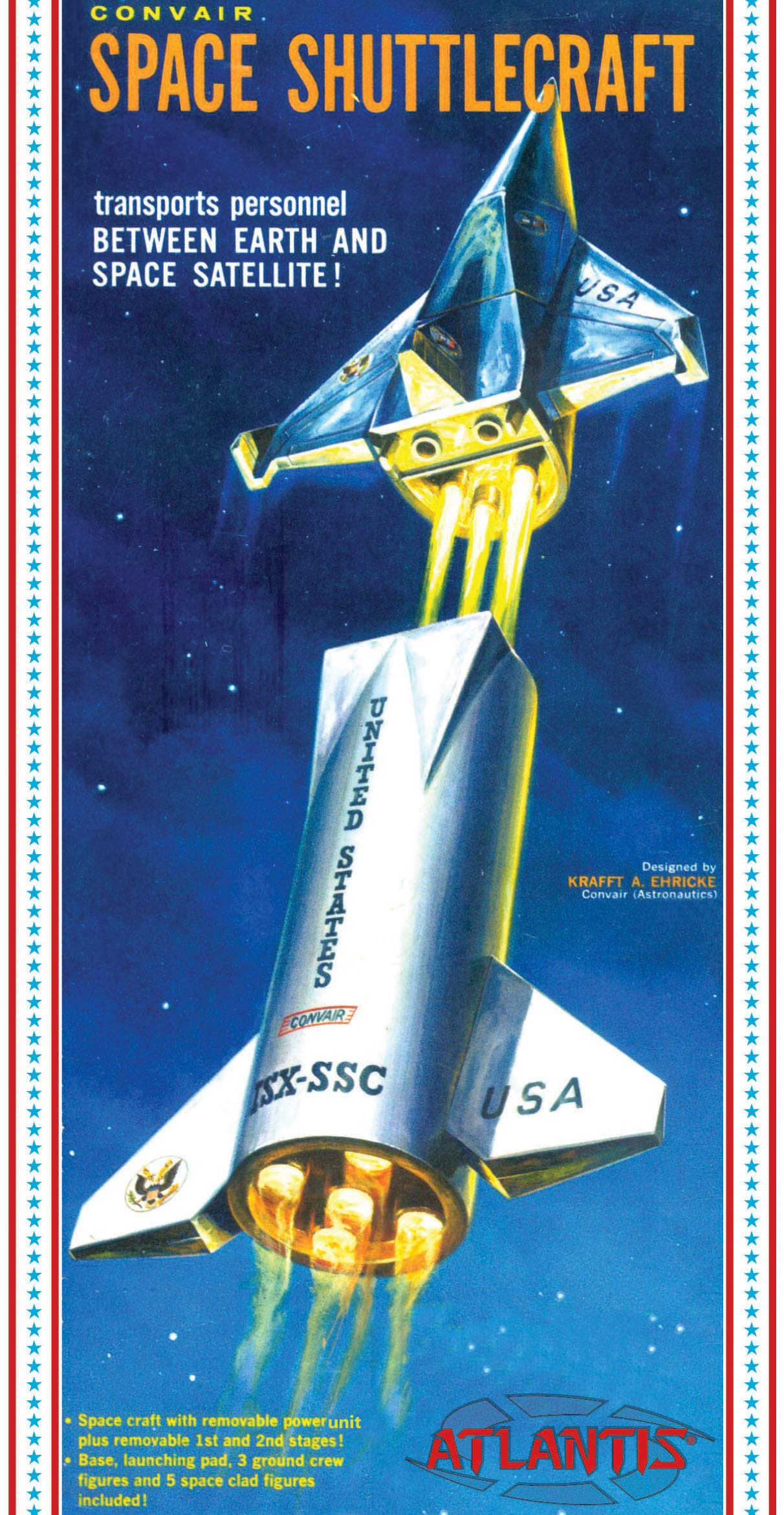 Atlantis 1:150 Convair Shuttle Craft
