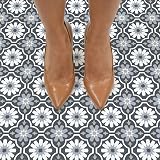 FloorPops Sevilla Peel & Stick Floor Tiles Gray 60 x 24 inches view 5