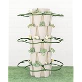 Greenstalk Set of 3 Plant Supports for Growing Tomatoes, Cucumbers, Peppers, Eggplant, and Squash Vertically in a Vertical Planter