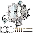 Rochester Quadrajet Carburetor New 4 Barrel for 1904R 1906R 4MV Carb Fits for Chevy 1980-1989 305-350c.i Engines 1904 1906R Electric Choke 750 CFM Vacuum Secondary with Gaskets Jets Plugs