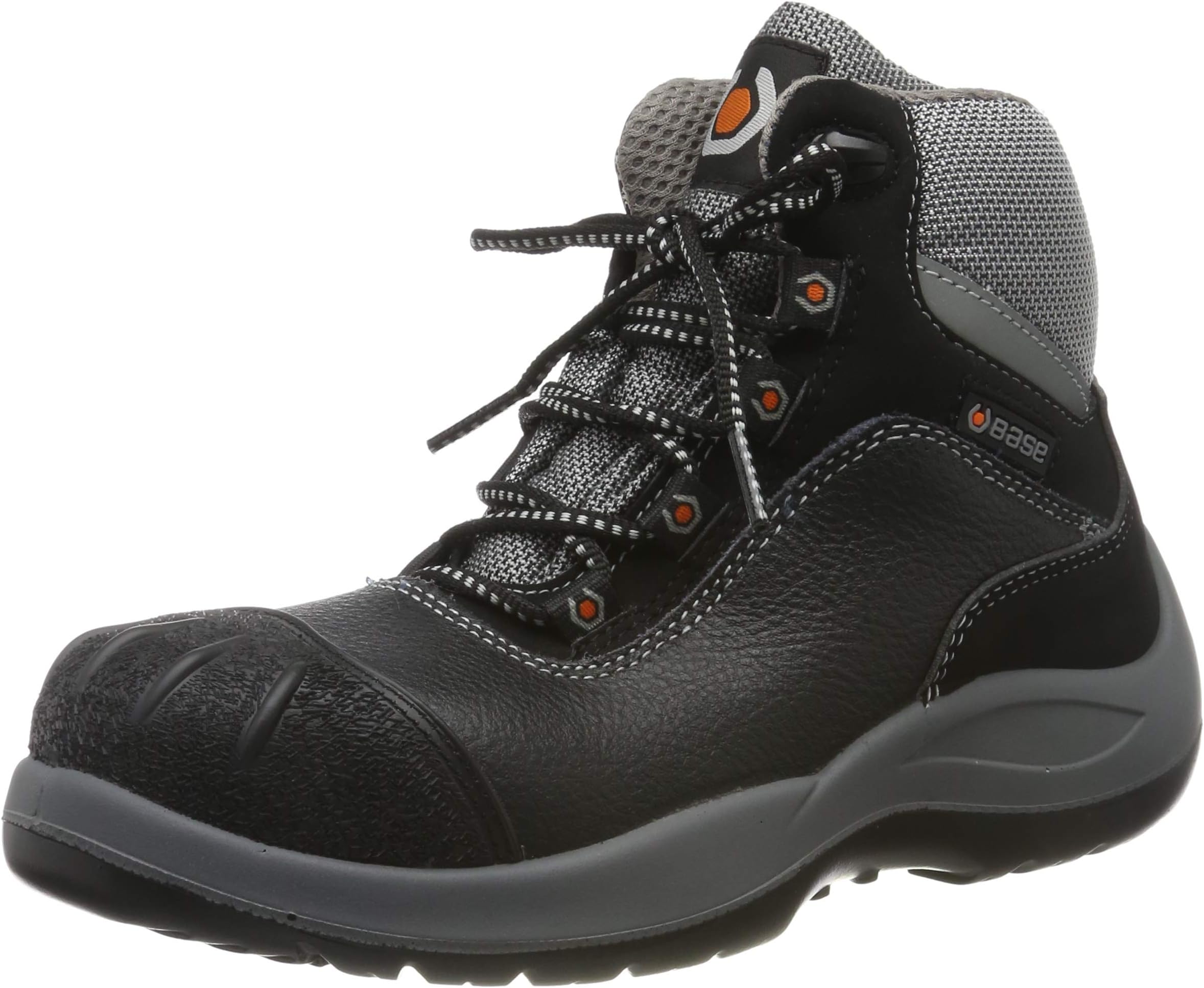 BASE PROTECTION BAS-B119-65 Beethoven Safety Boots, Black, 6.5 (UK) 40 (Eu)