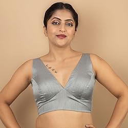FIGURE'S DESIGNER Women's Dupion Raw Silk