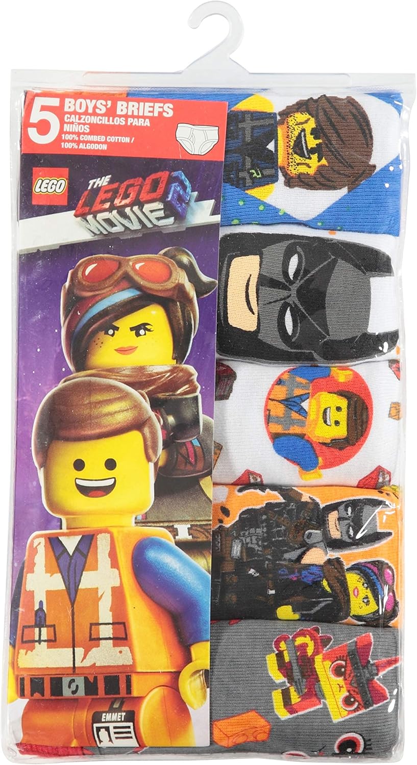 LEGO Boys' Multicharacter Underwear Multipacks: Clothing