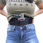 Clip & Carry STRAPT-TAC Belly Band Holster, Use with Any IWB Kydex Gun Holster for Concealed Carry (kydex Holster not Included)
