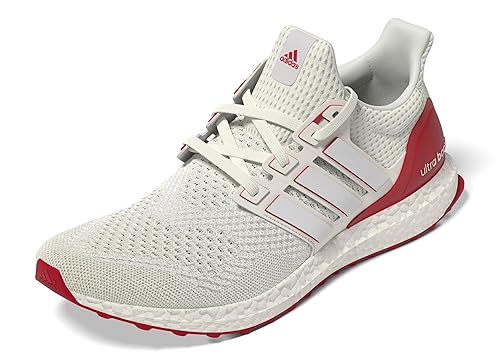 adidas Men's Ultraboost 1.0, Chalk White/White/Better Scarlet, 6.5