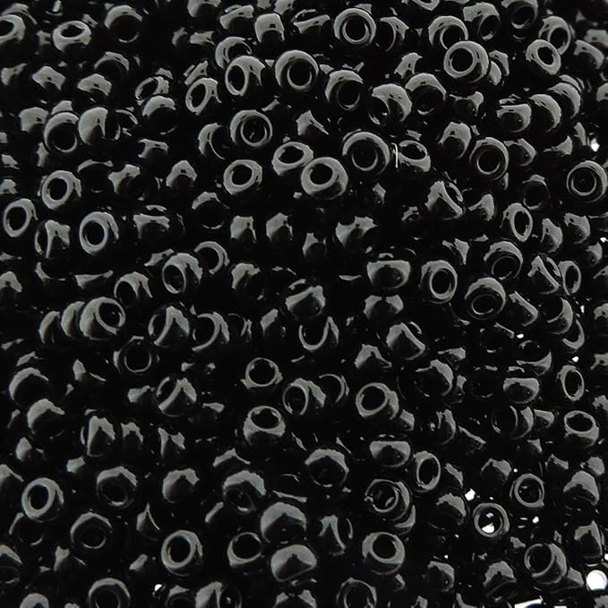 Perline Miyuki Rocailles Giapponesi 11/0 | Colore Cobalto Opaco | Tubo 23g Circa 2500 Perle | Per Bigiotteria - 2