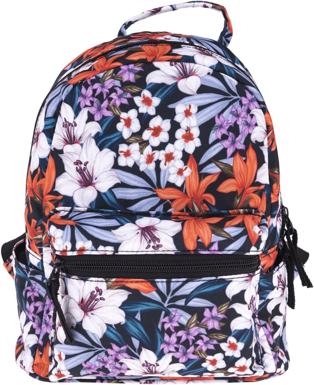 Cute 10 inch mini pack bag backpack for grils children and adult (flower2)