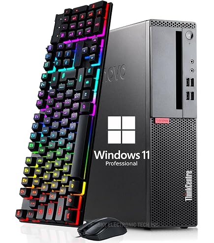 Amazon.com: Lenovo ThinkCentre M700 SFF Desktop Computer, 6th Gen