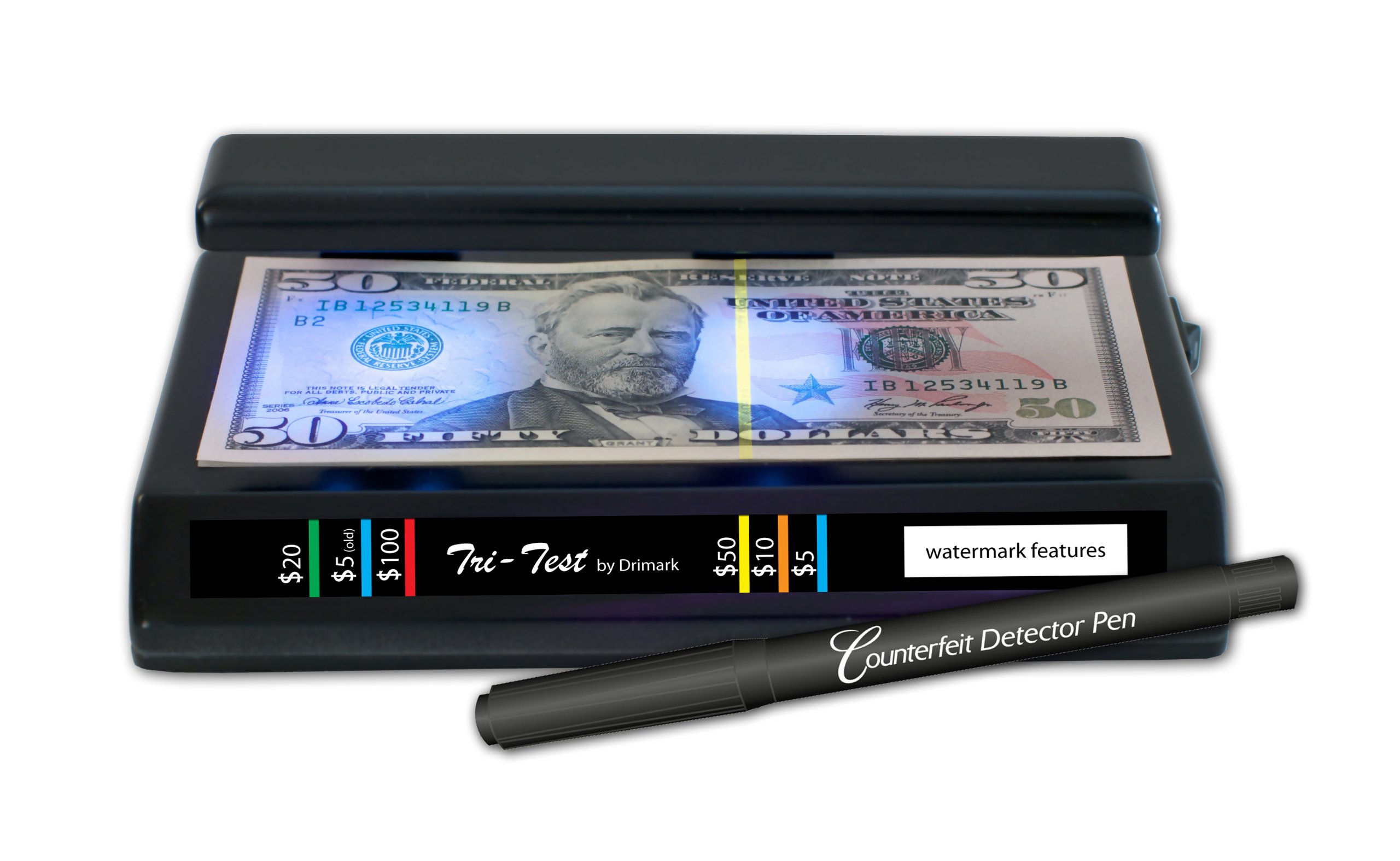 Dri Mark Tri Test - Counterfeit Bill Detector