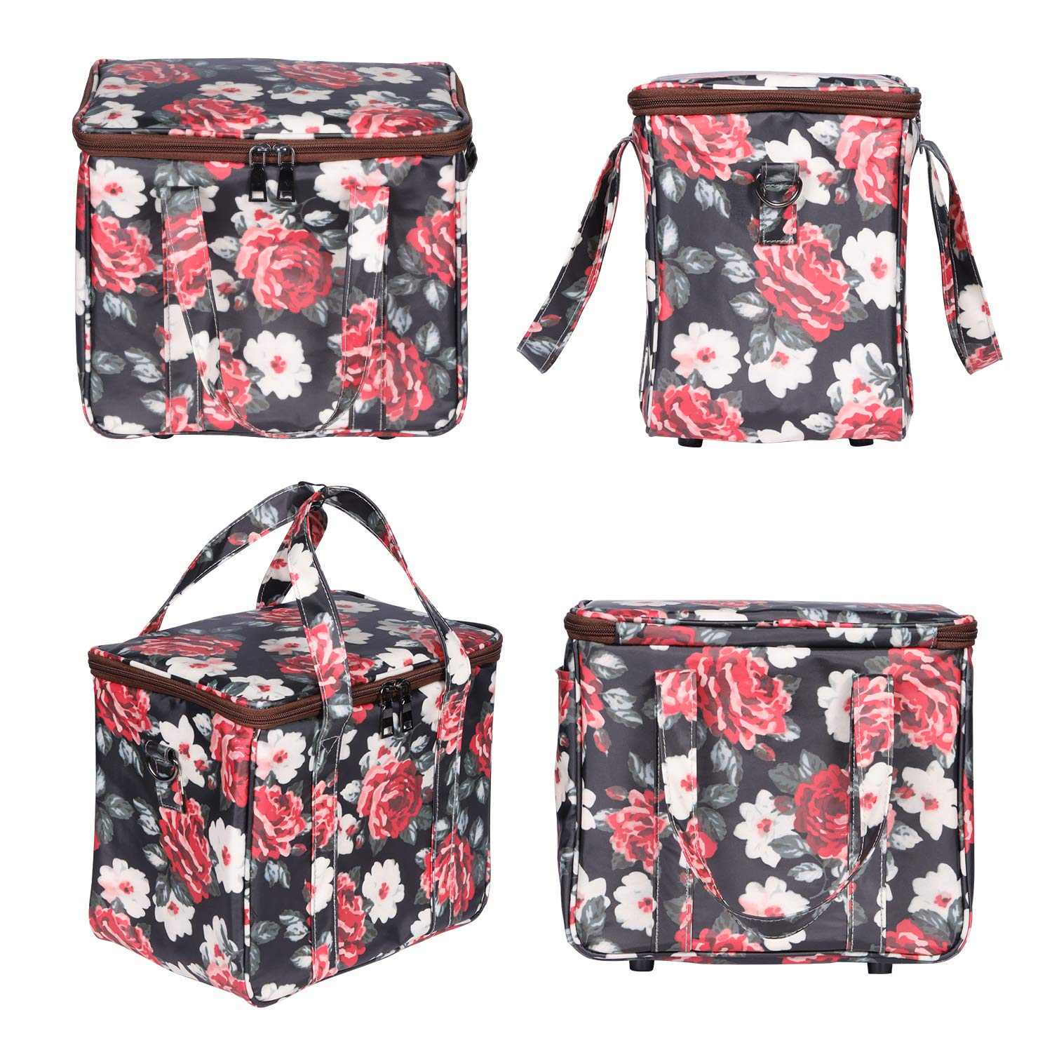 Lunch Bags for Women,Kwartz Insulated Lunch Box Large Capacity Cooler Tote Bag Thermal Leak Proof Liner Lunch Organizer for Women Picnic Hiking Beach Working