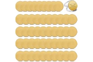 Hinly 50 Pcs Blank Challenge Coins Threaded Edged 40 mm with Acrylic Box for Engraving Blanks Coin Laser Engravable Pattern f