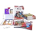 BYJU’S Learning Kits: Disney, 2nd Grade Premium Edition (App + 8 Workbooks) Ages 6-8, Featuring Disney & Pixar Characters - Learn Grammar, Multiplication/Division & Writing - Osmo Fire base included