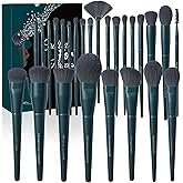 Bueart Design 26Pcs Christmas Professional Makeup Brushes Set with Elegant Box,Premium Ultra Soft Synthetic Brush for Foundation Blush Powder Contour Concealer Bronzer Eyeshadow for Pro makeup
