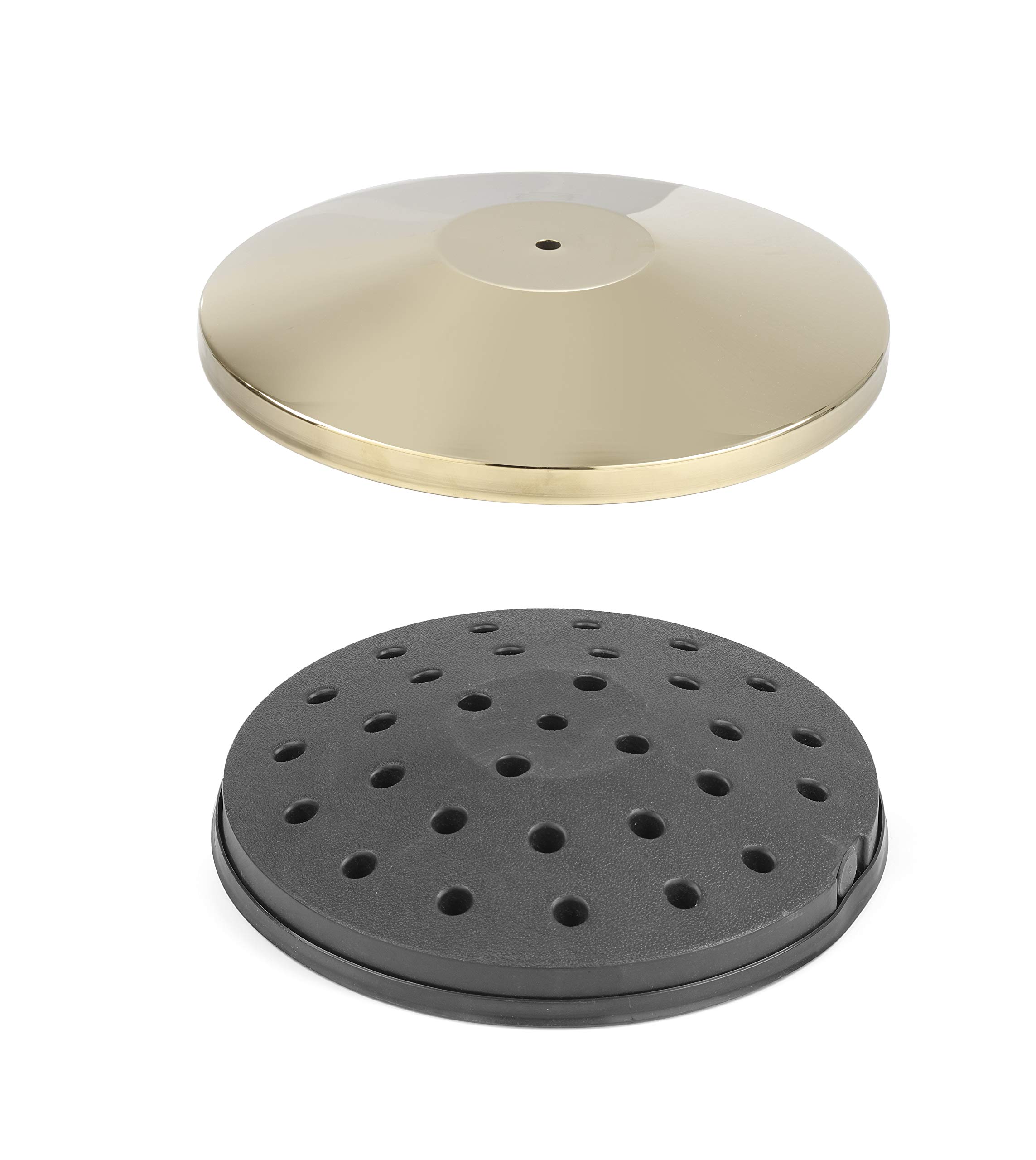 HENDI Barrier post gold finish, ⌀360x(H)65 mm