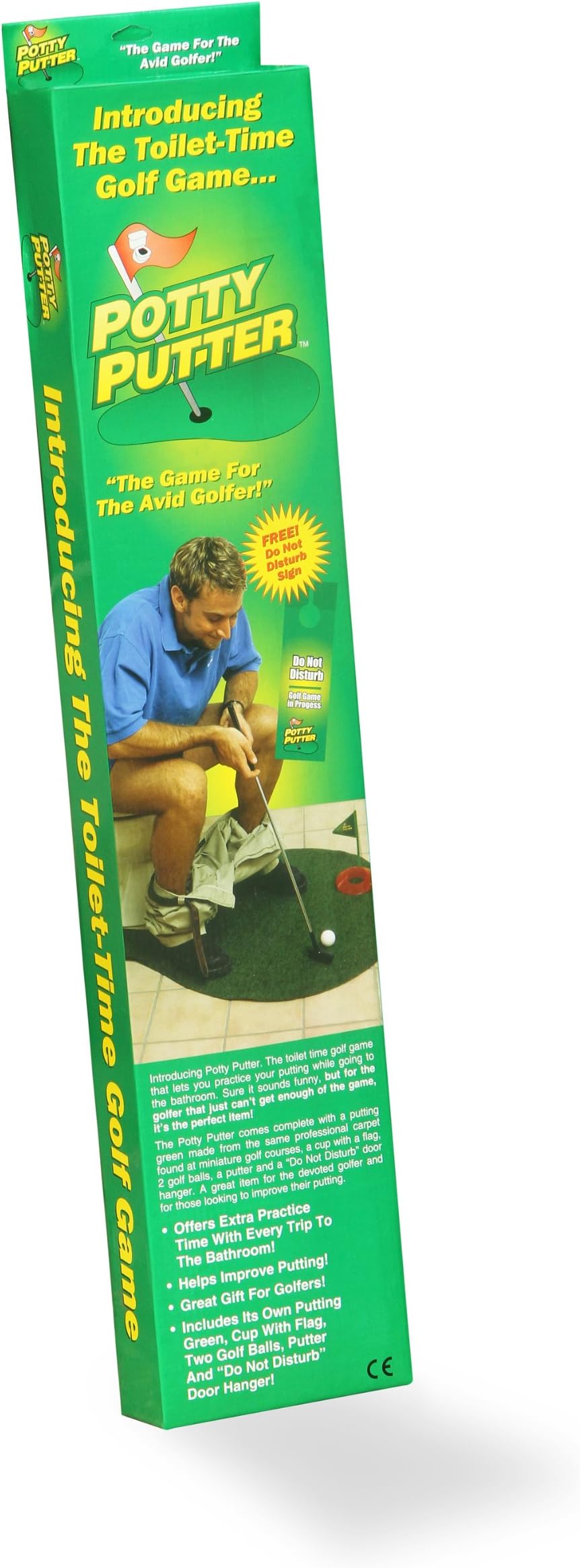 Main Sauce Production Potty Putter Toilet Golf Game