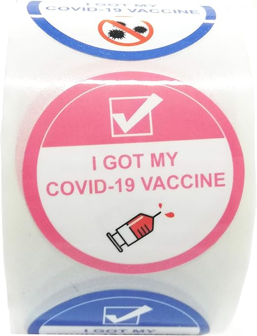 Amazon.com: I Got My Vaccine Stickers 1.5 inch Shot Vaccine Stickers