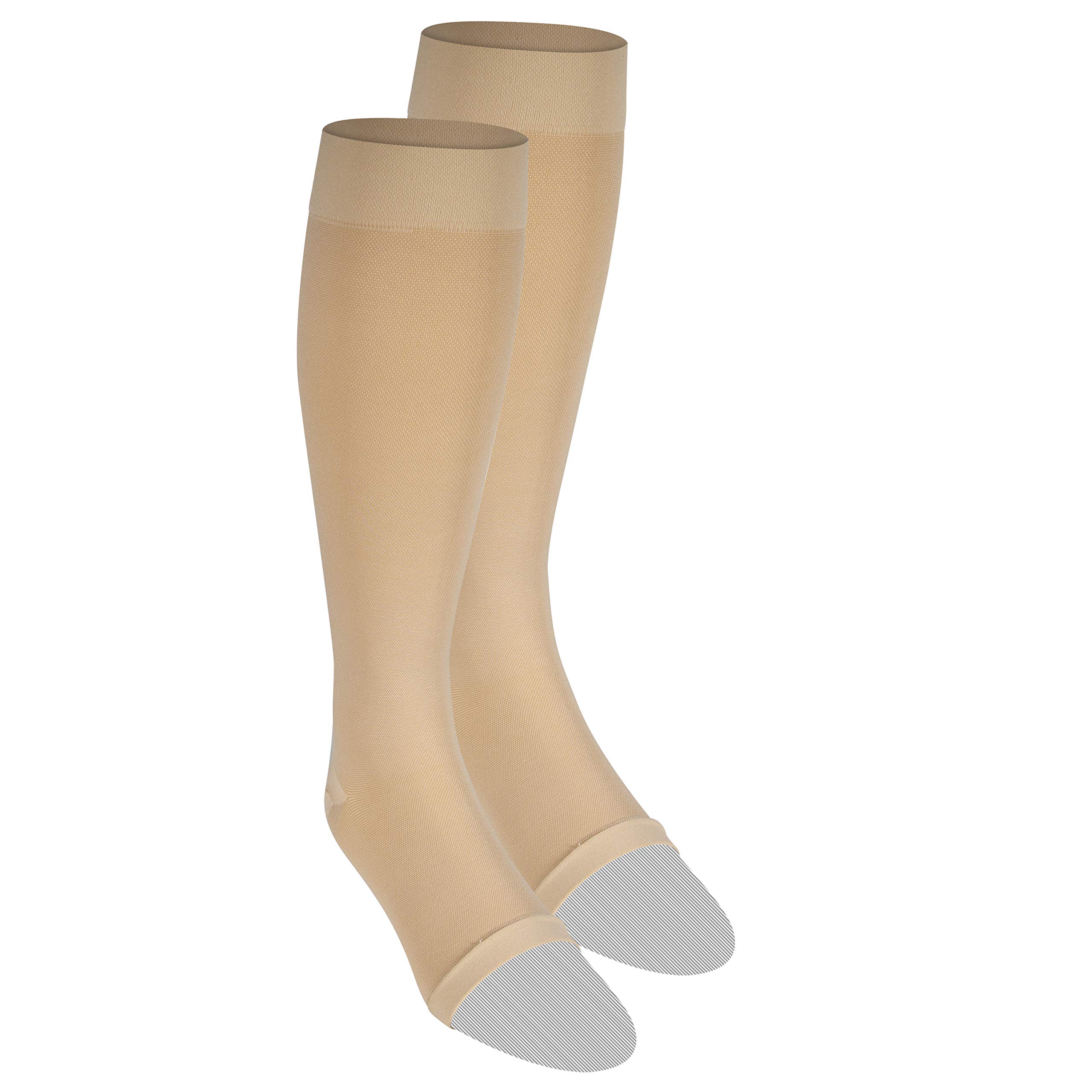 Compression socks for women open toe black Compression socks for women open toe black