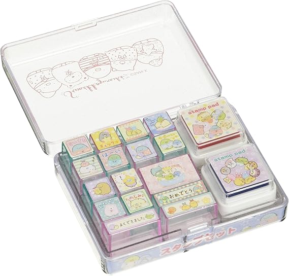 Amazon サンエックス すみっコぐらし スタンプセット Ft スタンプ 文房具 オフィス用品