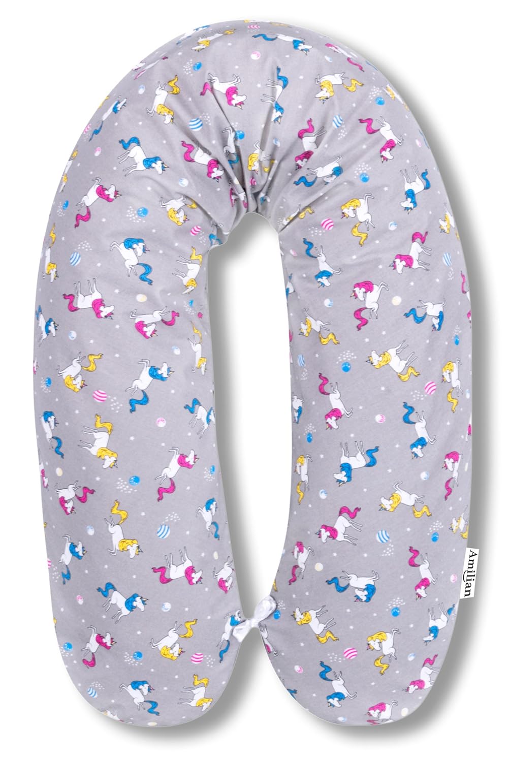 Amilian Xxl Unicorn Baby Sleeping Pillow Long Body Pillow Cover