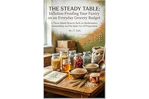 THE STEADY TABLE: Inflation-Proofing Your Pantry on an Everyday Grocery Budget: A Three-Month Reserve Built on Mathematics, S