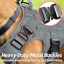 rabbitgoo Tactical Dog Harness for Large, Heavy