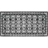 A1 Home Collections Extra Large Doormat, Natural Rubber, 36”x72”, Ideal for entryway, Scrapes Shoes Clean of Dirt & Grime, Heavy Duty Door mat for Indoor Outdoor, Mats for Entry, Patio, Busy Areas