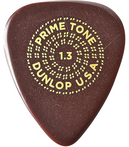Dunlop Primetone Semi-Round Sculpted Guitar Plectra, 3 Pack At Gear4music