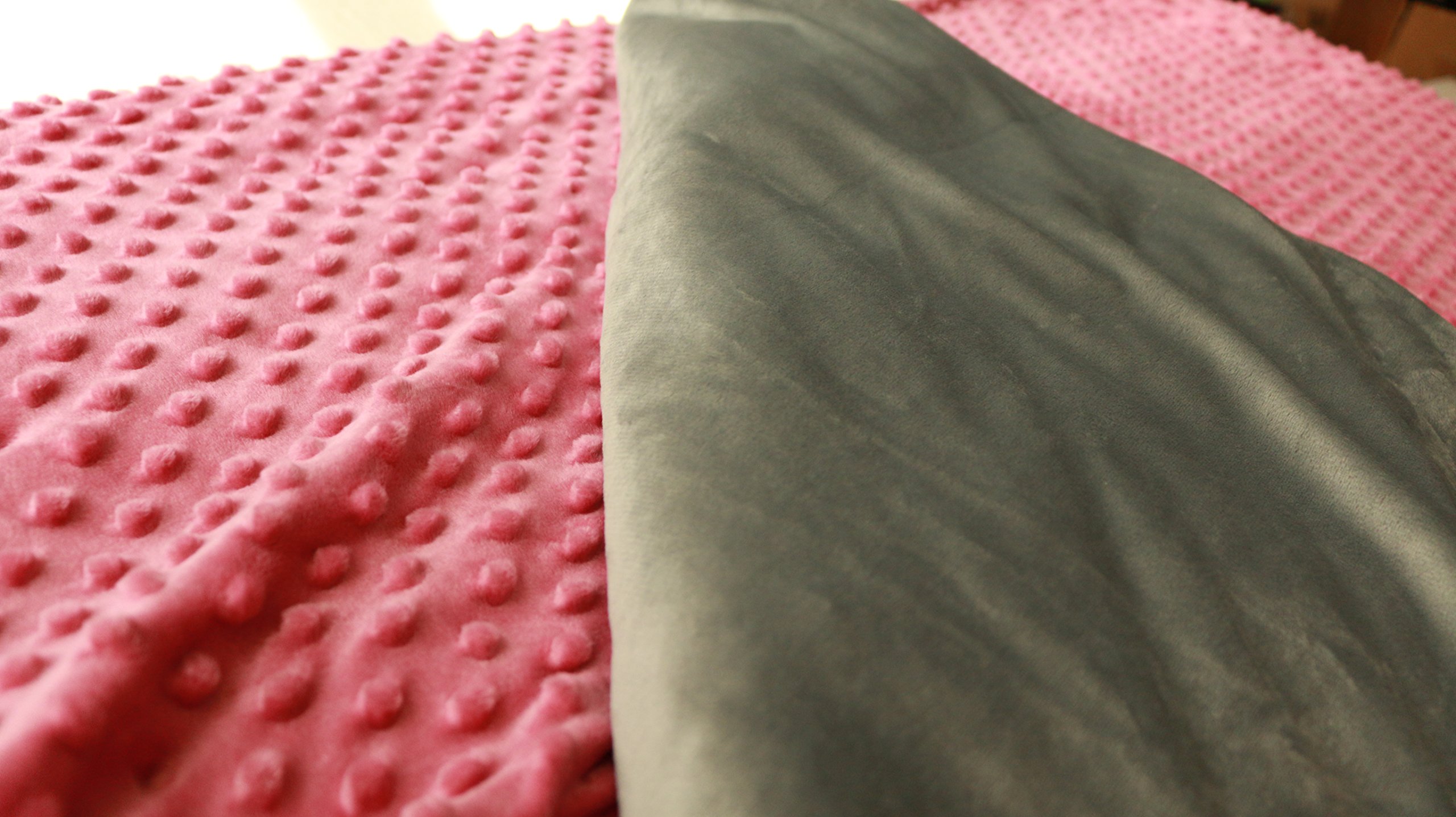 Weighted Blanket Adult Size-For Heavy Stress Relief, Autism, Restless