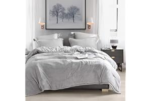 Byourbed Coma Inducer Oversized King Comforter - Wait Oh What - Tundra Gray